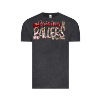 Vintage Black Raising Ballers Vintage Tee - RacoonDesign