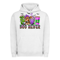 Pigment Lunar Rock Boo Heifer Coffee Cups with Halloween Urban Hoodie - texasbilliewilder