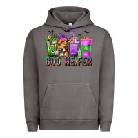 Pigment Tornado Boo Heifer Coffee Cups with Halloween Urban Hoodie - texasbilliewilder