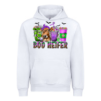 White Boo Heifer Coffee Cups with Halloween Urban Hoodie - texasbilliewilder