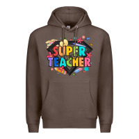 Coffee super teacher Premium Hoodie - Artiststas