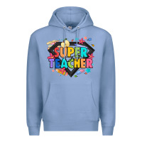 Colony Blue super teacher Premium Hoodie - Artiststas