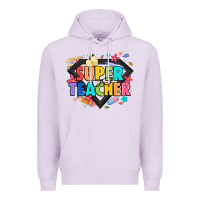 Lilac super teacher Premium Hoodie - Artiststas