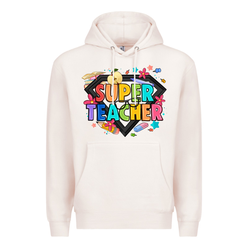 Super Teacher Premium Hoodie by Artiststas | Teevron