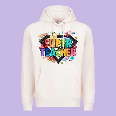 Super Teacher Premium Hoodie Designed By Artiststas