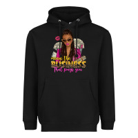 Black mind the business that pays you afro woman Heavyweight Hoodie - NancyCooperArtShop