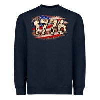 Navy 4th of July 1776 Heavyweight Sweatshirt - Neo Western