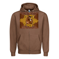 Chestnut horse Zipper Hoodie - BarkalooDesign