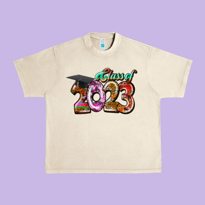Class Of 2023 Urban Heavy Tee Designed By Racoondesign