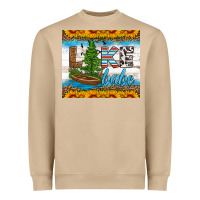 Mushroom lake babe tumbler Heavyweight Sweatshirt - HRA Design Shop
