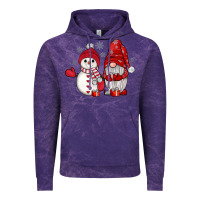 Cloud Purple snowman gnome Vintage Hoodie - JahusDesignShop