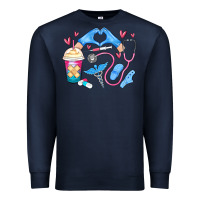 Navy nurse life Premium Sweatshirt - MaliasSmallBusiness