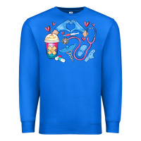 True Royal nurse life Premium Sweatshirt - MaliasSmallBusiness