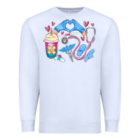 White nurse life Premium Sweatshirt - MaliasSmallBusiness
