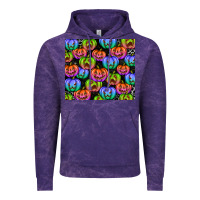 Cloud Purple Halloween Pumpkins Vintage Hoodie - texasbilliewilder