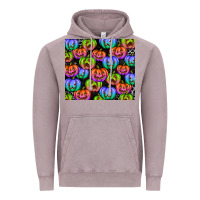Vintage Zinc Halloween Pumpkins Vintage Hoodie - texasbilliewilder