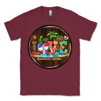 Burgundy dominican republic coasters Classic Tee - AdoDesignShop