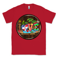 Red dominican republic coasters Classic Tee - AdoDesignShop
