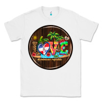 White dominican republic coasters Classic Tee - AdoDesignShop
