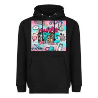 Black nurse life Heavyweight Hoodie - NancyCooperArtShop