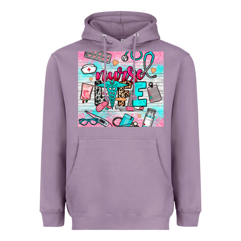 Nurse Life Heavyweight Hoodie by NancyCooperArtShop | Teevron