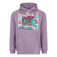 Lavender nurse life Heavyweight Hoodie - NancyCooperArtShop