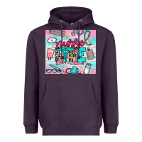 Plum nurse life Heavyweight Hoodie - NancyCooperArtShop