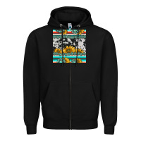 Black sunflower cowhide serape coaster Zipper Hoodie - BarkalooDesign