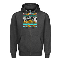 Charcoal Heather sunflower cowhide serape coaster Zipper Hoodie - BarkalooDesign