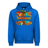 Cobalt Pharmacist pumpkin Urban Hoodie - NancyCooperArtShop