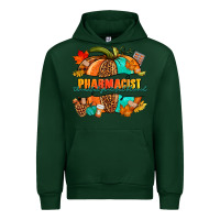 Forest Green Pharmacist pumpkin Urban Hoodie - NancyCooperArtShop