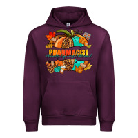 Mauve Wine Pharmacist pumpkin Urban Hoodie - NancyCooperArtShop