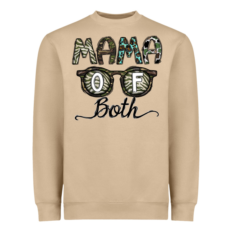 Mama Of Both Heavyweight Sweatshirt by CowhideDigitalArt | Teevron