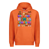 Carrot dear tiny human behind me Premium Hoodie - Artiststas