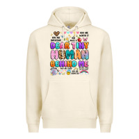 Tofu dear tiny human behind me Premium Hoodie - Artiststas