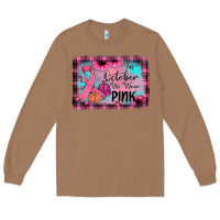 Toasted Coconut in october we wear pink Long Sleeve Tee - JahusDesignShop