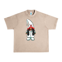 French Oak african american nurse gnome Urban Heavy Tee - BarkalooDesign
