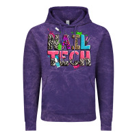 Cloud Purple nail tech Vintage Hoodie - Zillion Design Studio
