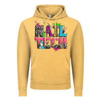 Vintage Mustard nail tech Vintage Hoodie - Zillion Design Studio