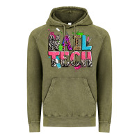 Vintage Olive nail tech Vintage Hoodie - Zillion Design Studio