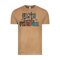 Vintage Camel faith family freedom Vintage Tee - CowhideDigitalArt