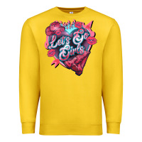 Lemon lets go girls pink Premium Sweatshirt - NancyCooperArtShop