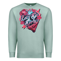 Seafoam lets go girls pink Premium Sweatshirt - NancyCooperArtShop