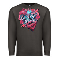 Smoke lets go girls pink Premium Sweatshirt - NancyCooperArtShop