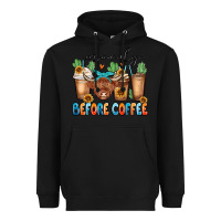 Black moody before coffee Heavyweight Hoodie - MaliasSmallBusiness