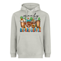Moon Dust moody before coffee Heavyweight Hoodie - MaliasSmallBusiness