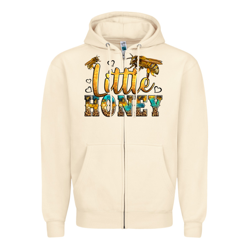 Western Little Honey Bee Zipper Hoodie by LillyAllenDesigns | Teevron