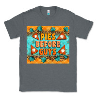 Charcoal Heather Pies Before Guys Classic Tee - Artiststas