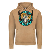 Vintage Camel gamestone with bull skull Vintage Hoodie - RanaPortraitStore