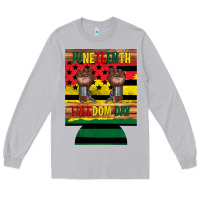 Moon Dust juneteenth freedom day 12 oz can cooler (regular) 2 Long Sleeve Tee - Artiststas